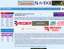 Tablet Screenshot of metalsmarket.net
